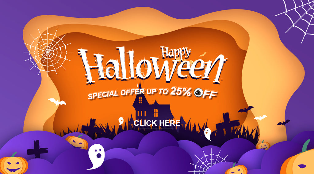 Halloween Sale Campaign —— Great Coupon Off Up to 20% Off
