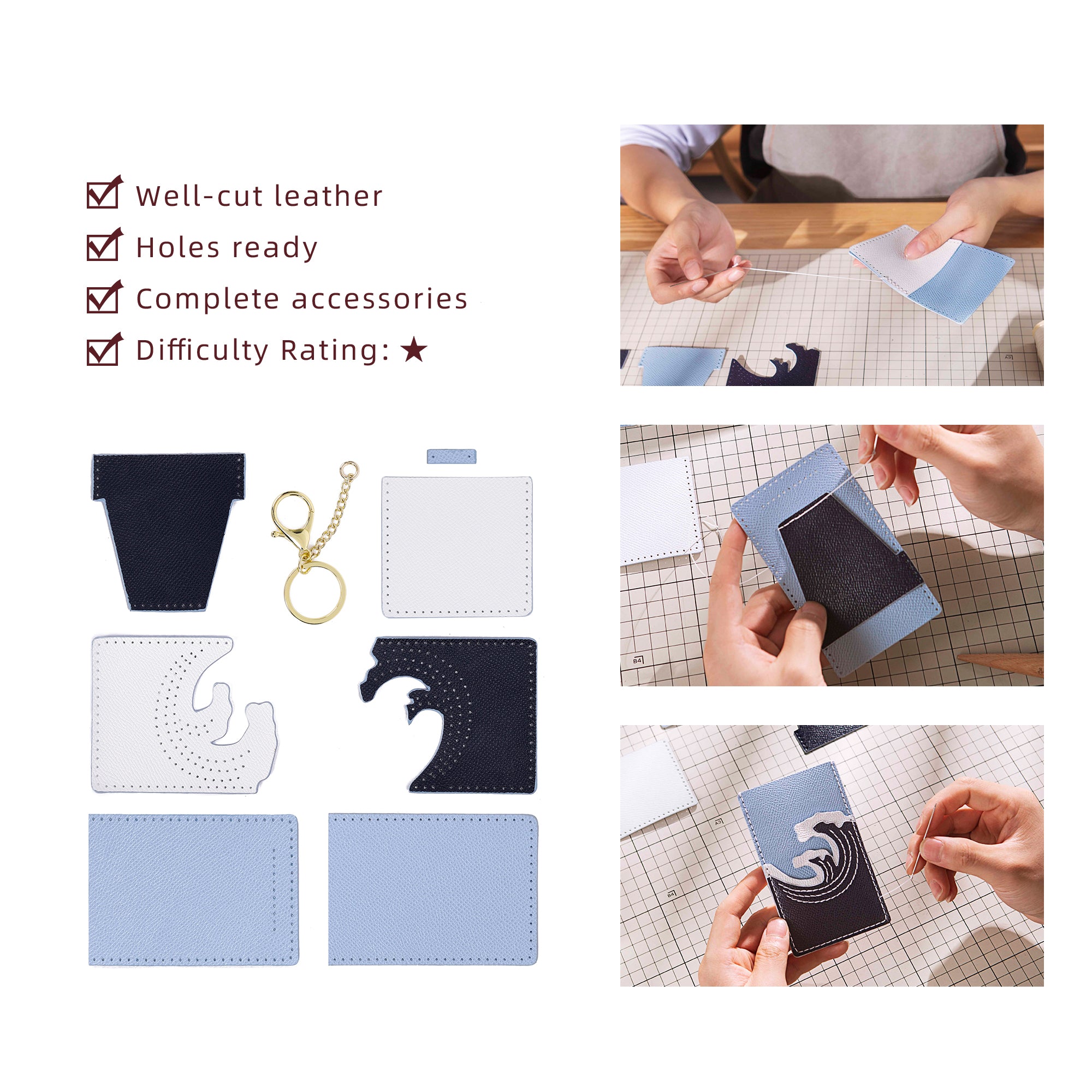 DIY Bag Kits- Keychain Card Bag