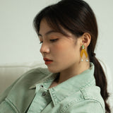 DIY Leather Kits - Leather Woven Style Earring