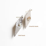 DIY Leather Kits - Geometric Rhombus Style Earring