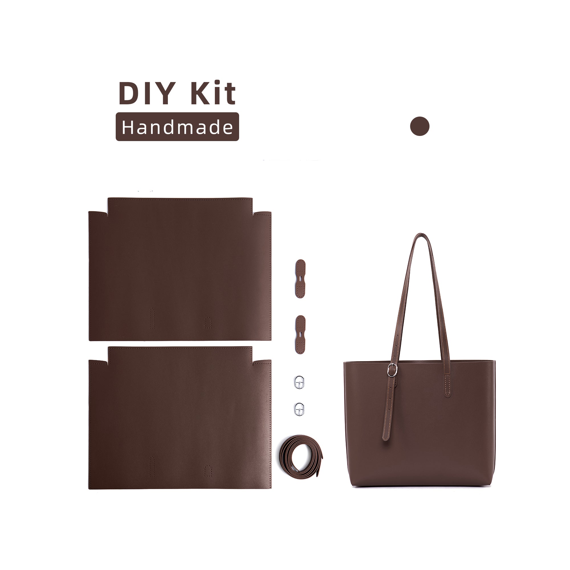 DIY Tote Bag Leather Kit