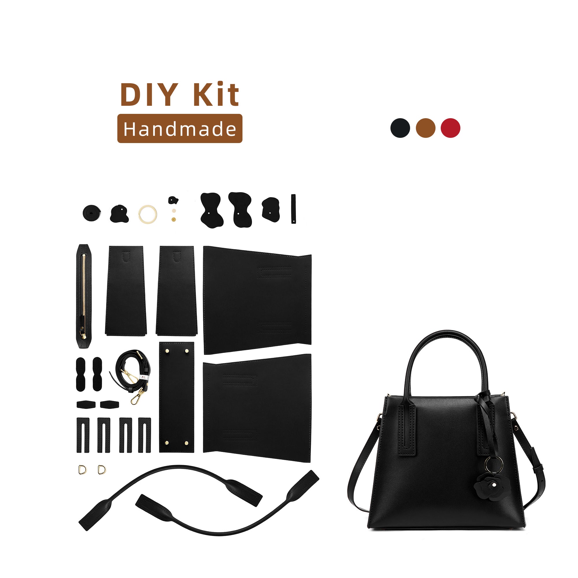 Simplicity Satchel Leather Bag Kit