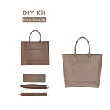 DIY Tote Bag Kit Large Capacity-Elephant Grey