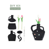 DIY Vase Messenger Bag Kit-Black
