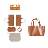 DIY Crossbody Bag Kit Canvas Inner Bag-Brown