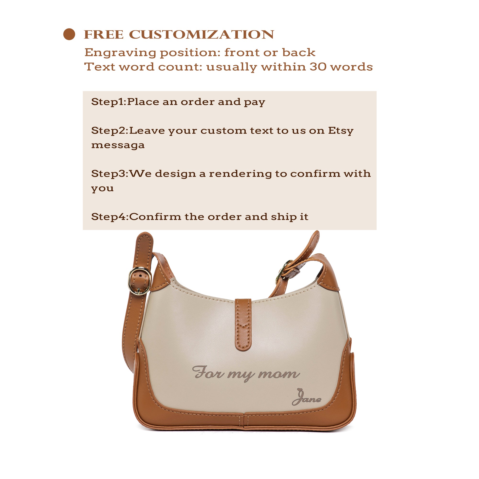 DIY Leather Kits-Leather Hobo Bag