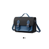 Colorblock Leather Cambridge Bag Kit-Large Size