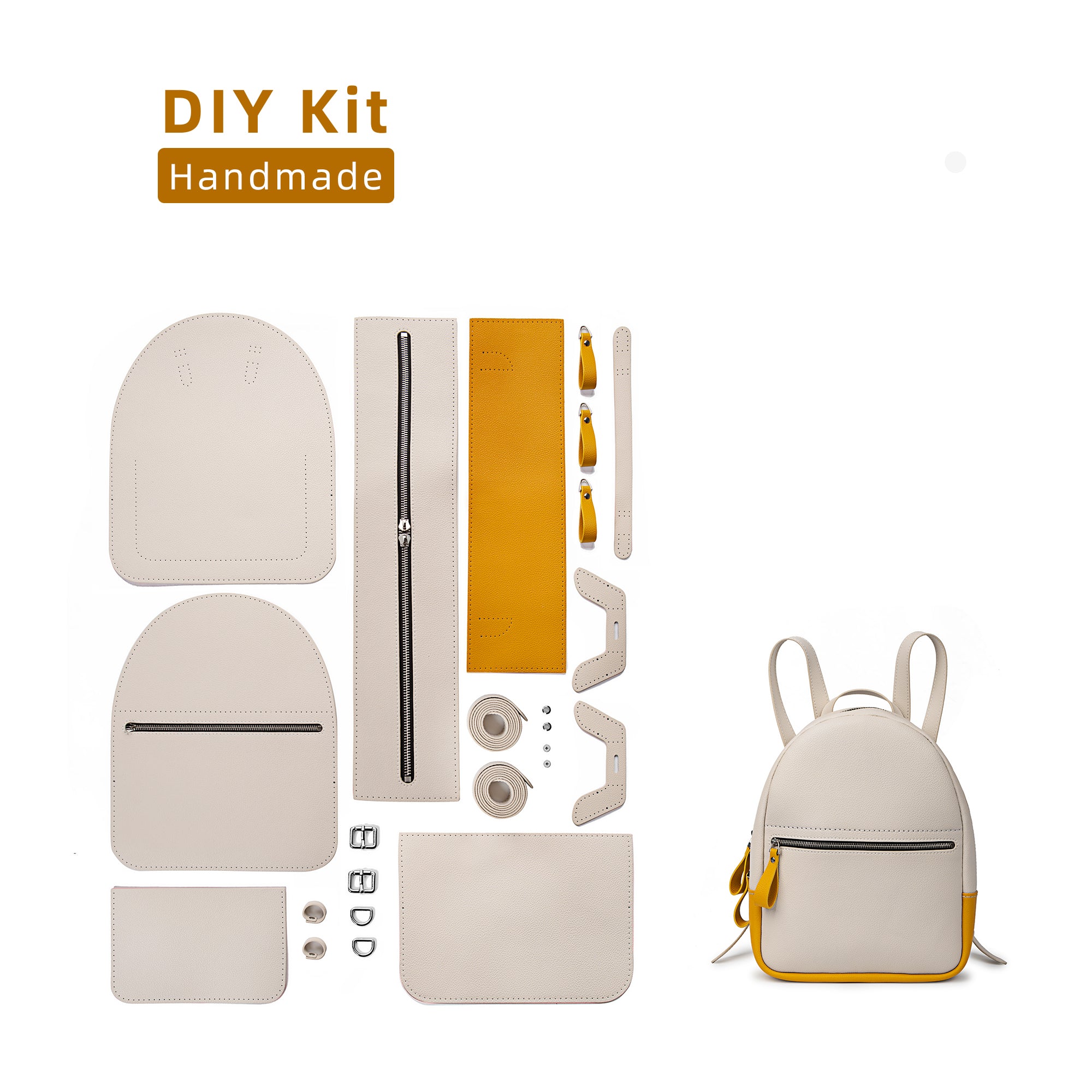 Simple Leather Backpack Kit