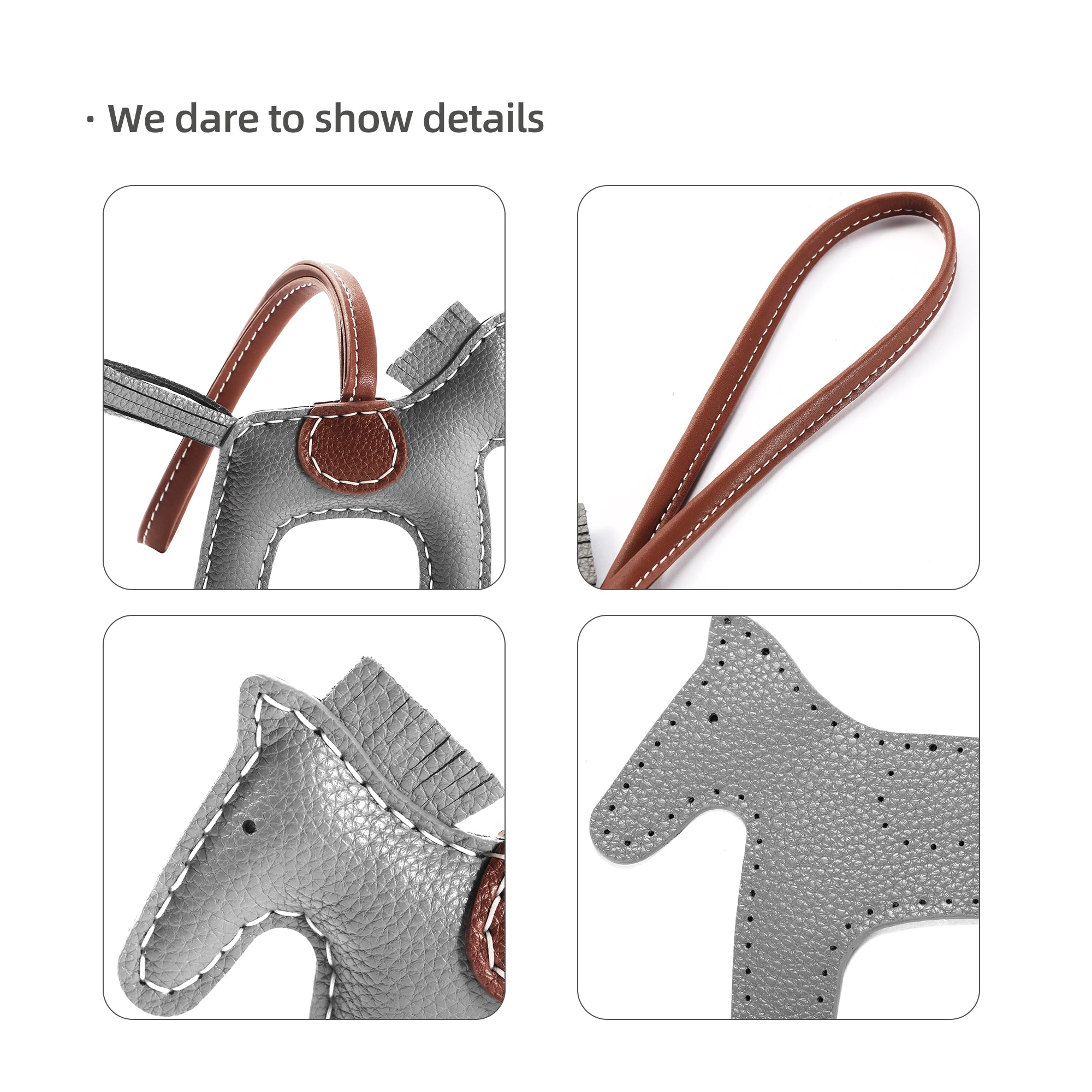 DIY Leather Pendant Kit Lovely Pony