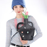 DIY Vase Messenger Bag Kit-Black