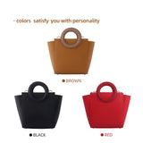 Simple Ring Bucket Leather Bag Kit