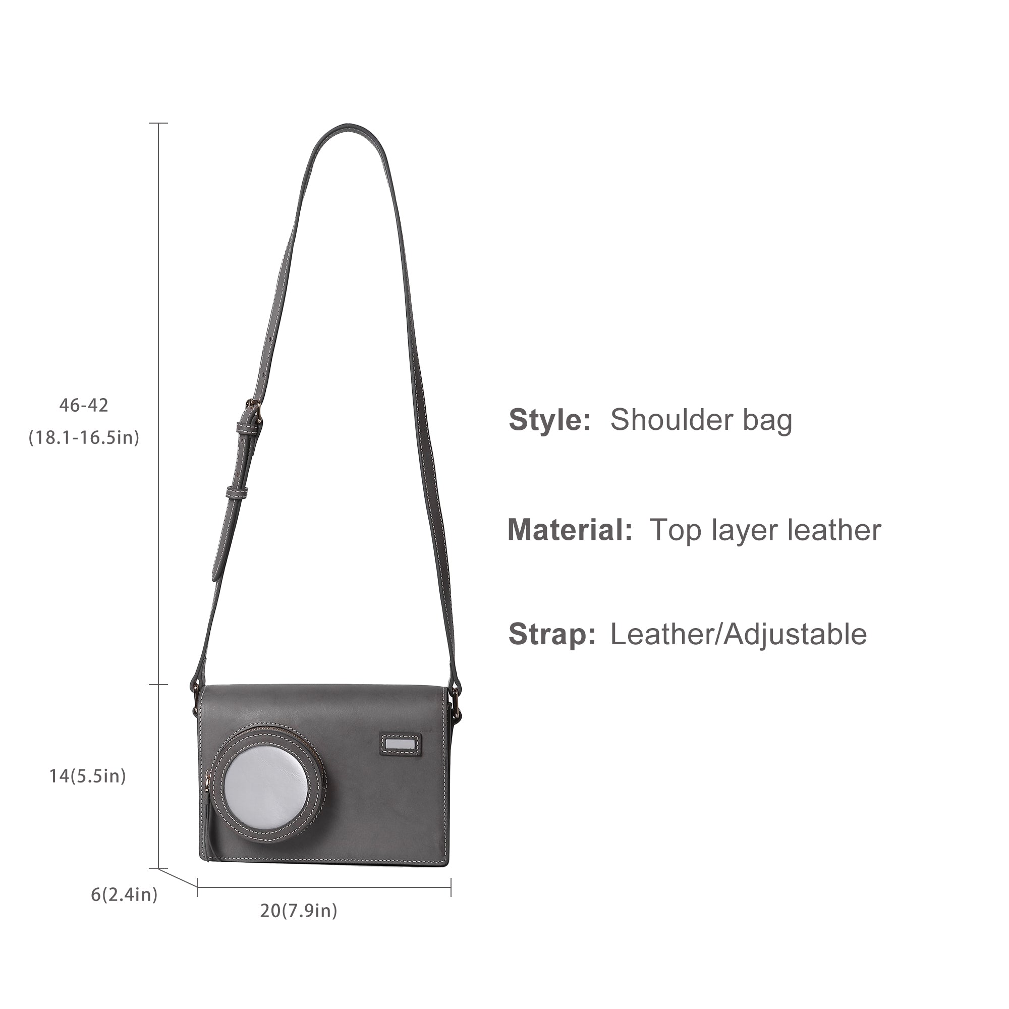 DIY Bag Kits - Original Design Niche Camera Crossbody One-shoulder Handbag