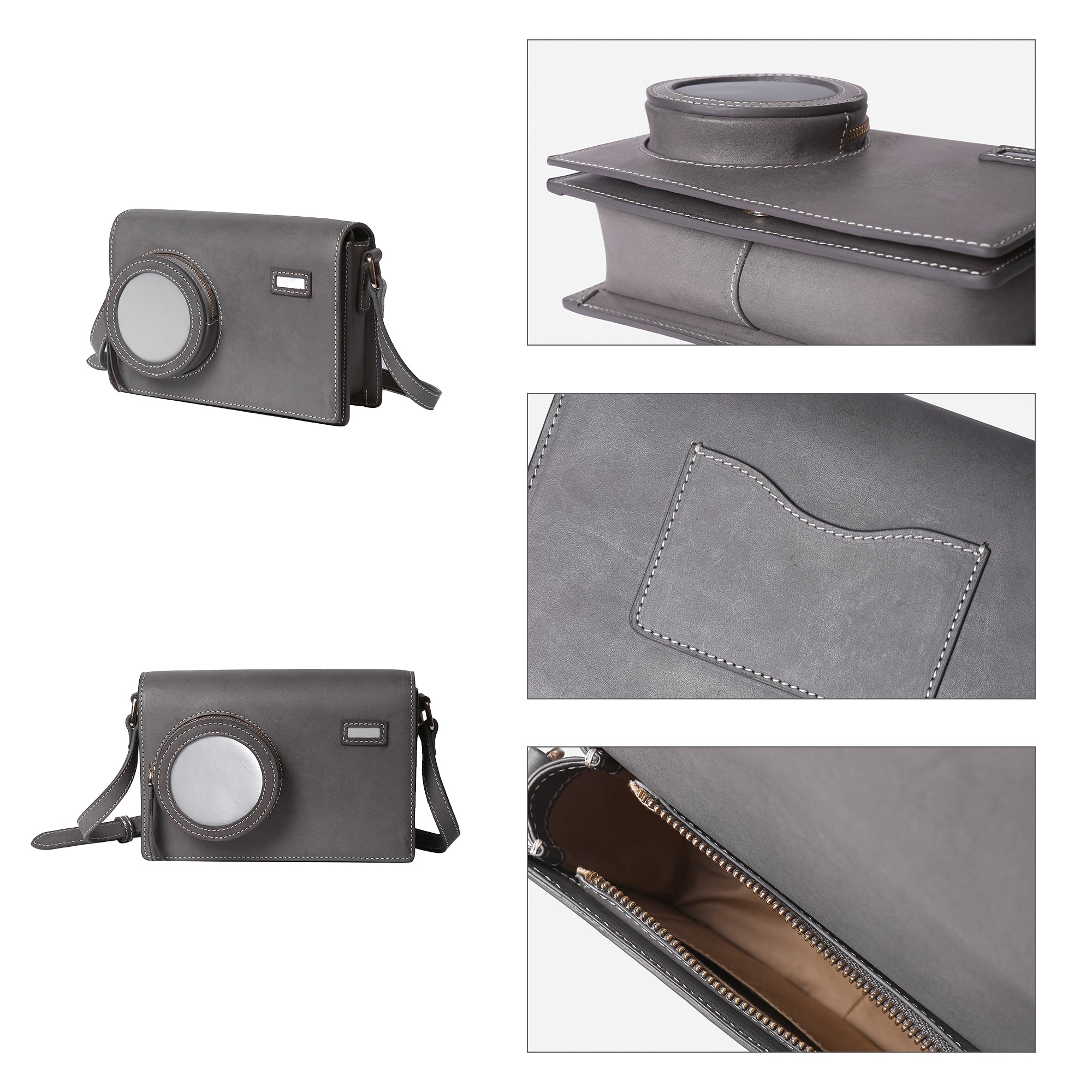 DIY Bag Kits - Original Design Niche Camera Crossbody One-shoulder Handbag