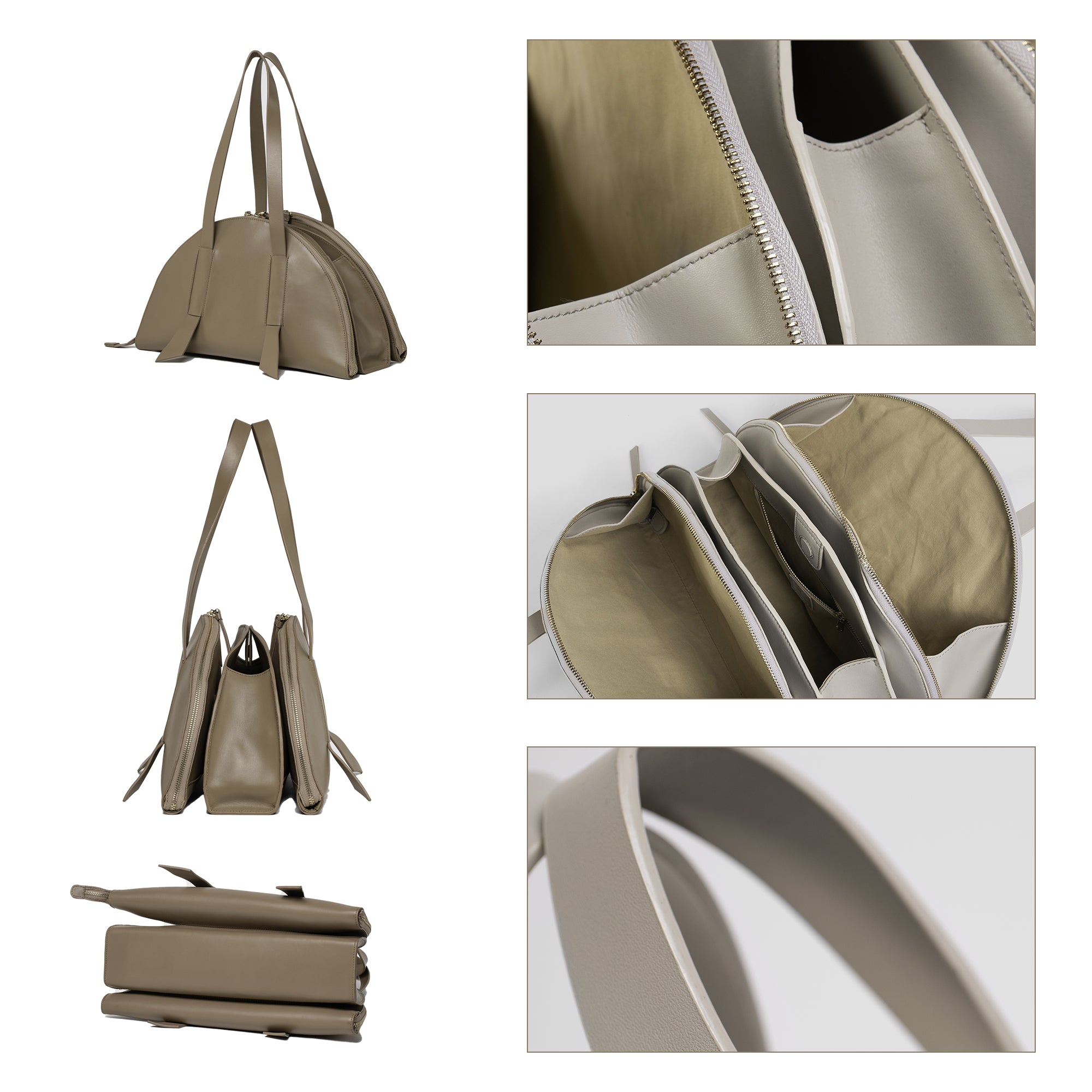 DIY Bag Kits - Original Design Niche Semicircle Armpit Handbag